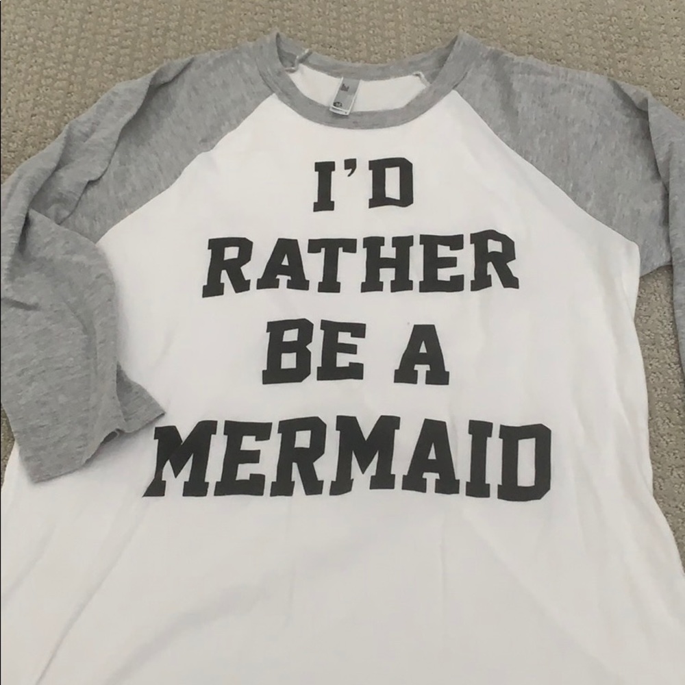 Mermaid Baseball Tee 🧜‍♀️